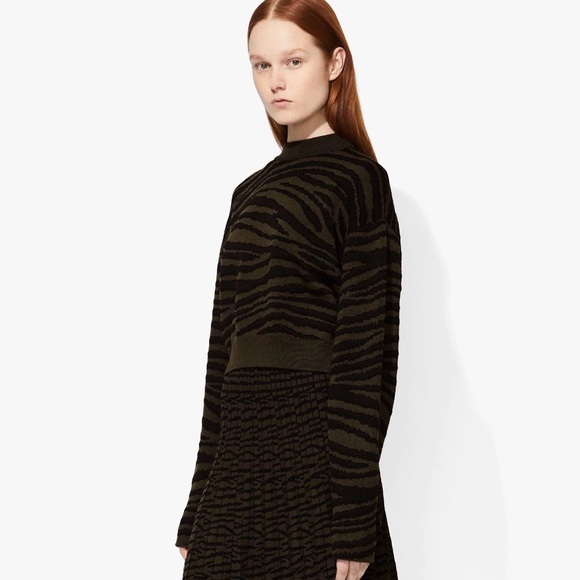 Proenza Schouler Tiger Jacquard Sweater XS - Picture 5 of 9